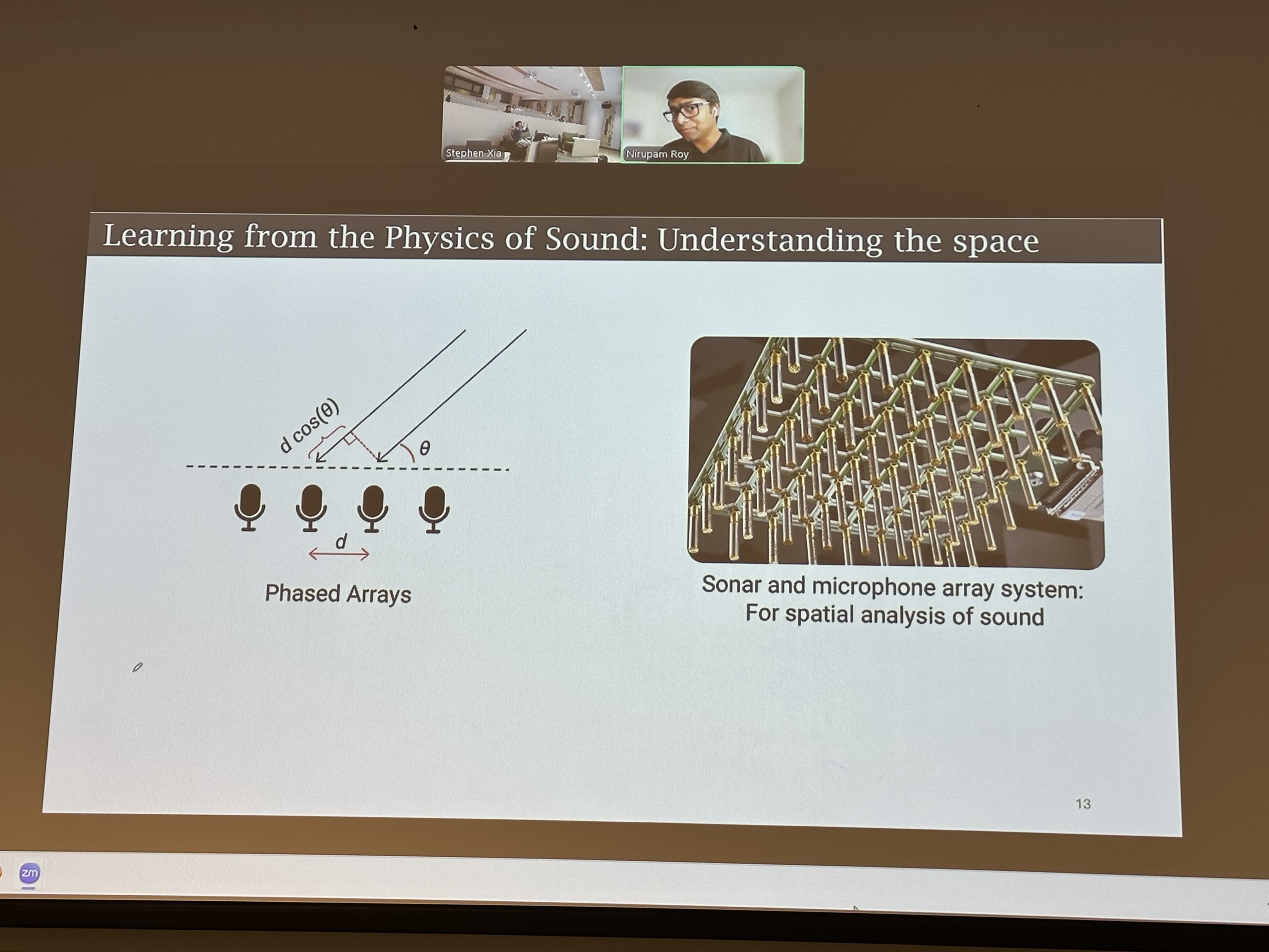 Keynote from Professor Nirupam Roy (University of Maryland, College Park)